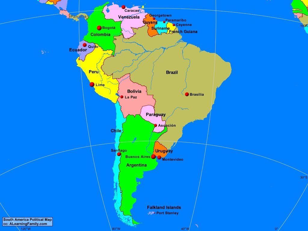 Mapa de Lima américa do sur